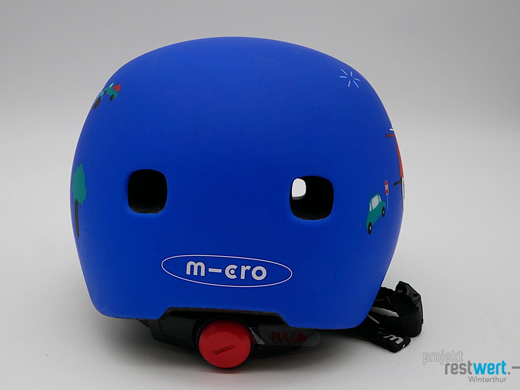 Micro Helme: M-CRO Micro Helmet Microlino S, blau – Neu (gemäss Beschreibung) aus Winterthur von Restwert_Winterthur 3