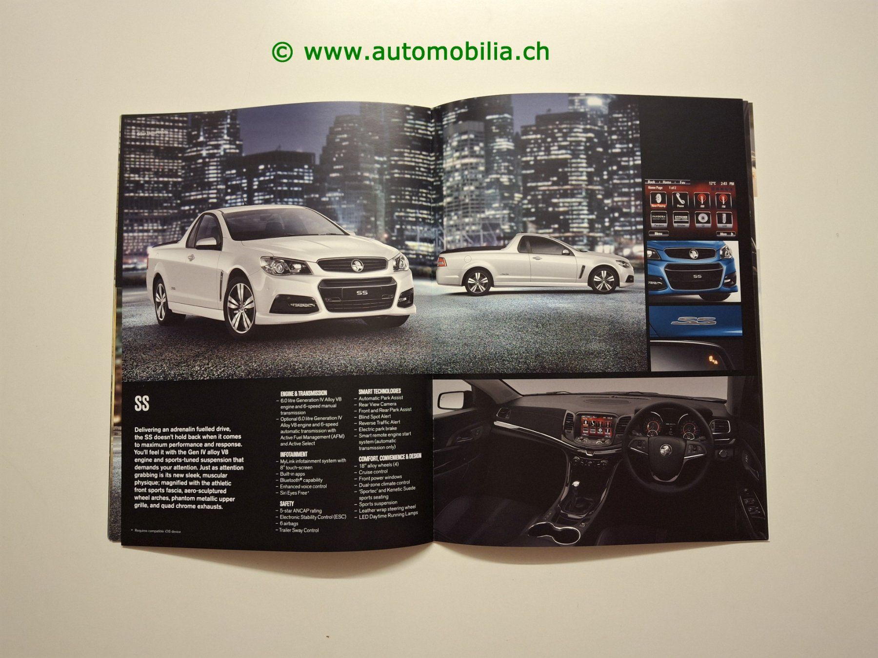 Holden Documenti: Holden Ute 2014 Prospekt englisch – Usato da Weingarten-Kalth venduto da Bettelbruenneli 6