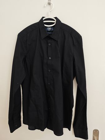 Hemd - S - schwarz