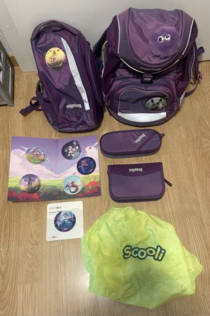 Schöner Ergobag Pack Schulrucksack 6-tlg. MeereszauBär