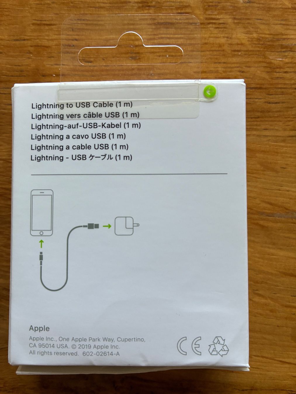 Apple Câbles: Apple Lightning zu USB Kabel 1m NEU – Neuf avec emballage d'origine à Kräiligen par MonteBerna 2