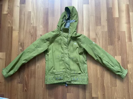 Helly Hansen Jacke olivgrün mit Kapuze guter Zustand