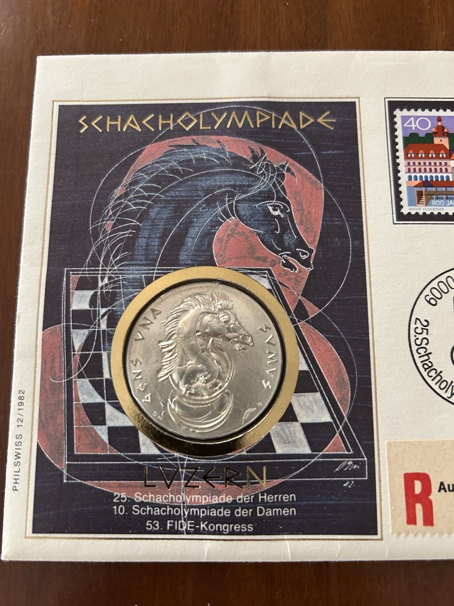Medaillen: HANS ERNI 1982 : Mat – Neu und originalverpackt aus Genève von Mar7319 1