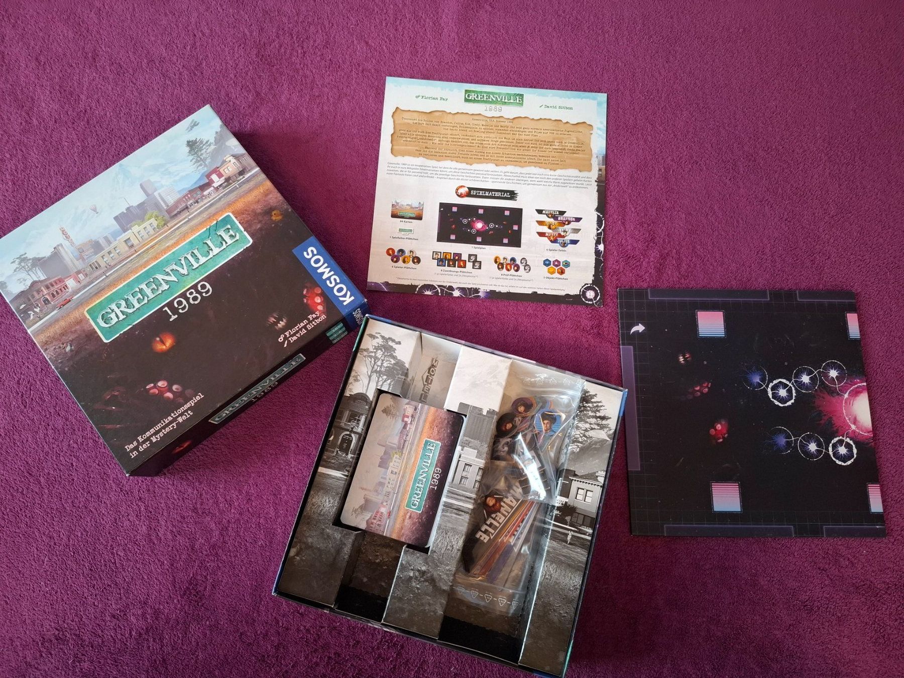Kosmos Giochi: Kosmos Spiel - Greenville 1989 – Usato da Müllheim Dorf venduto da Seeeule01 1