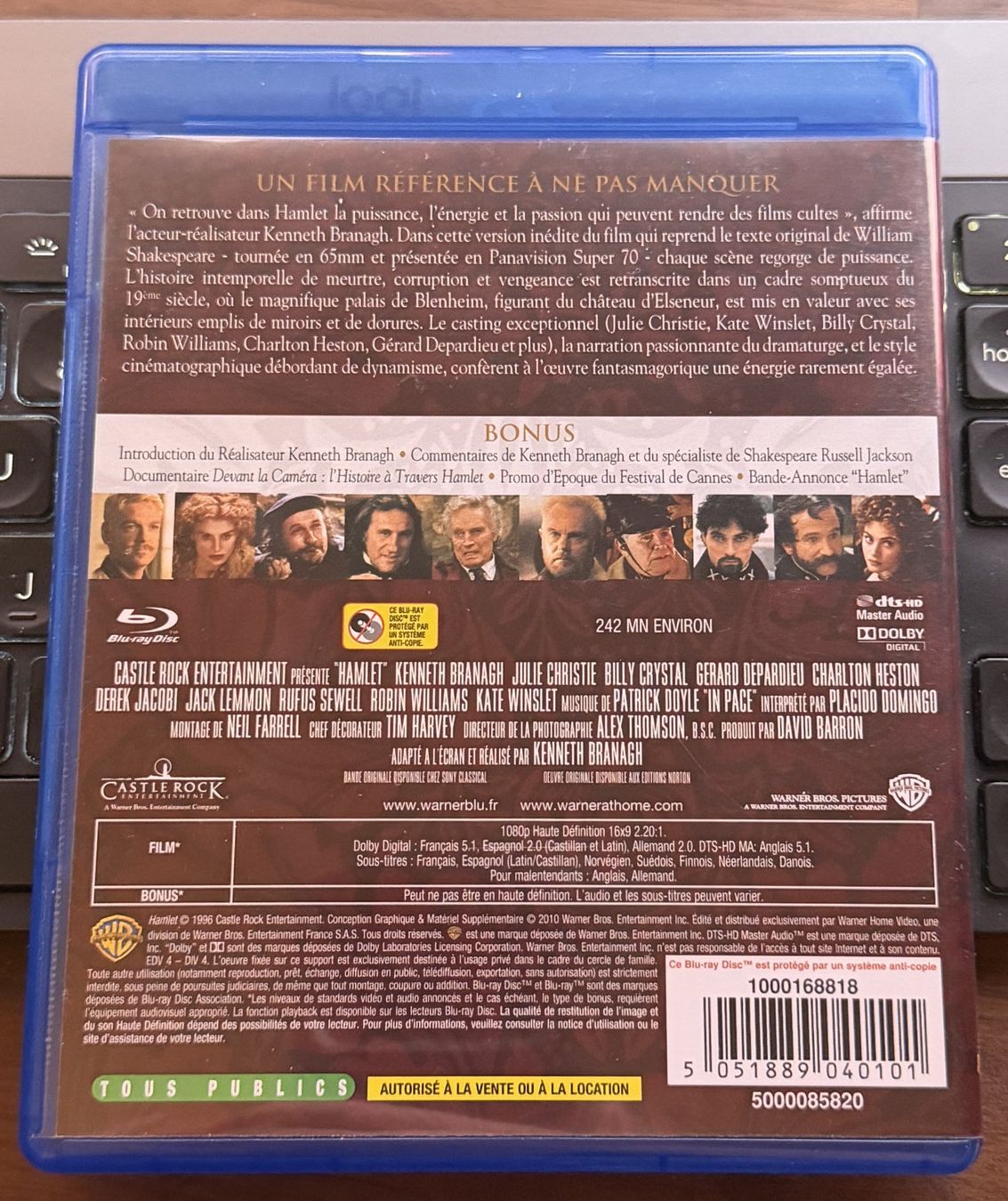 Tutti i DVDs: Hamlet (1996) - Blu-rayy – Usato da Semsales venduto da __Florian__ 2