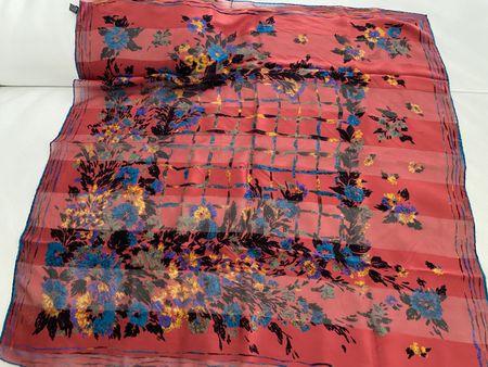 Lanvin Paris Seiden Foulard 🌸