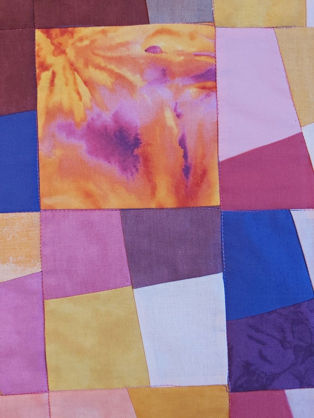 Tutte le decorazioni: Patchwork Quilt "Herbstgold" Unikat 119 x 84 cm – Nuovo (secondo la descrizione) da Wetzikon ZH venduto da Meltingpot29 2