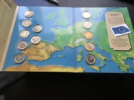 1 Euro Ausgabe 2002,alle 12euroland ( Die Münzen der Zukunft
