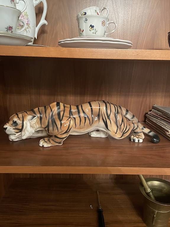 Statuette: Original Goldscheider Tiger (selten) – Nuovo (secondo la descrizione) da Schaffhausen venduto da livianoa