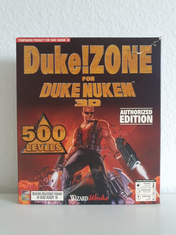 Jeu PC Big Box Duke Nukem 3D Complet Fr CD TBE - Jeux vidéo