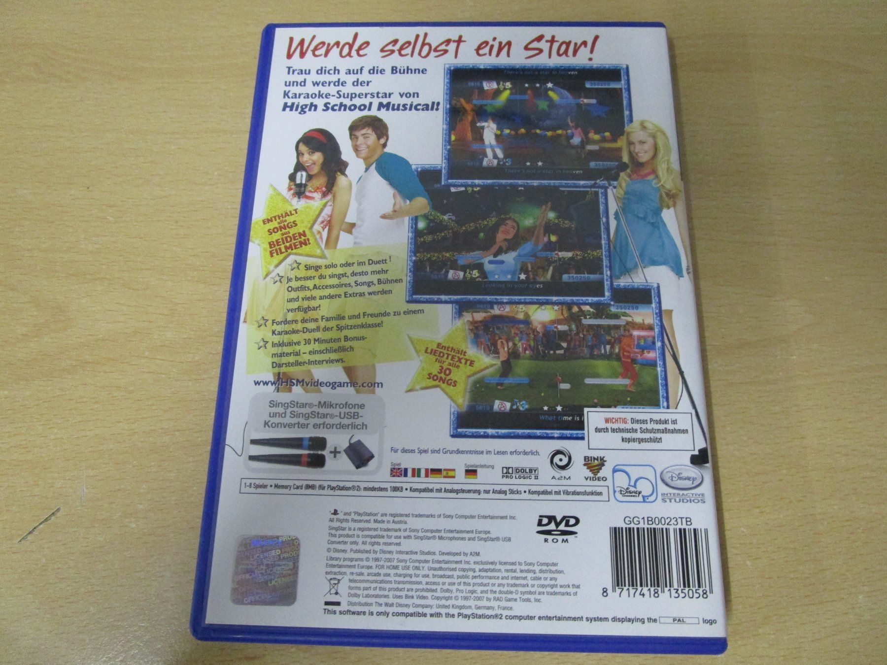 Sony Giochi: High School Musical Sing It Sony Playstation 2 PS2 – Usato da Goldau venduto da agestuffer 1