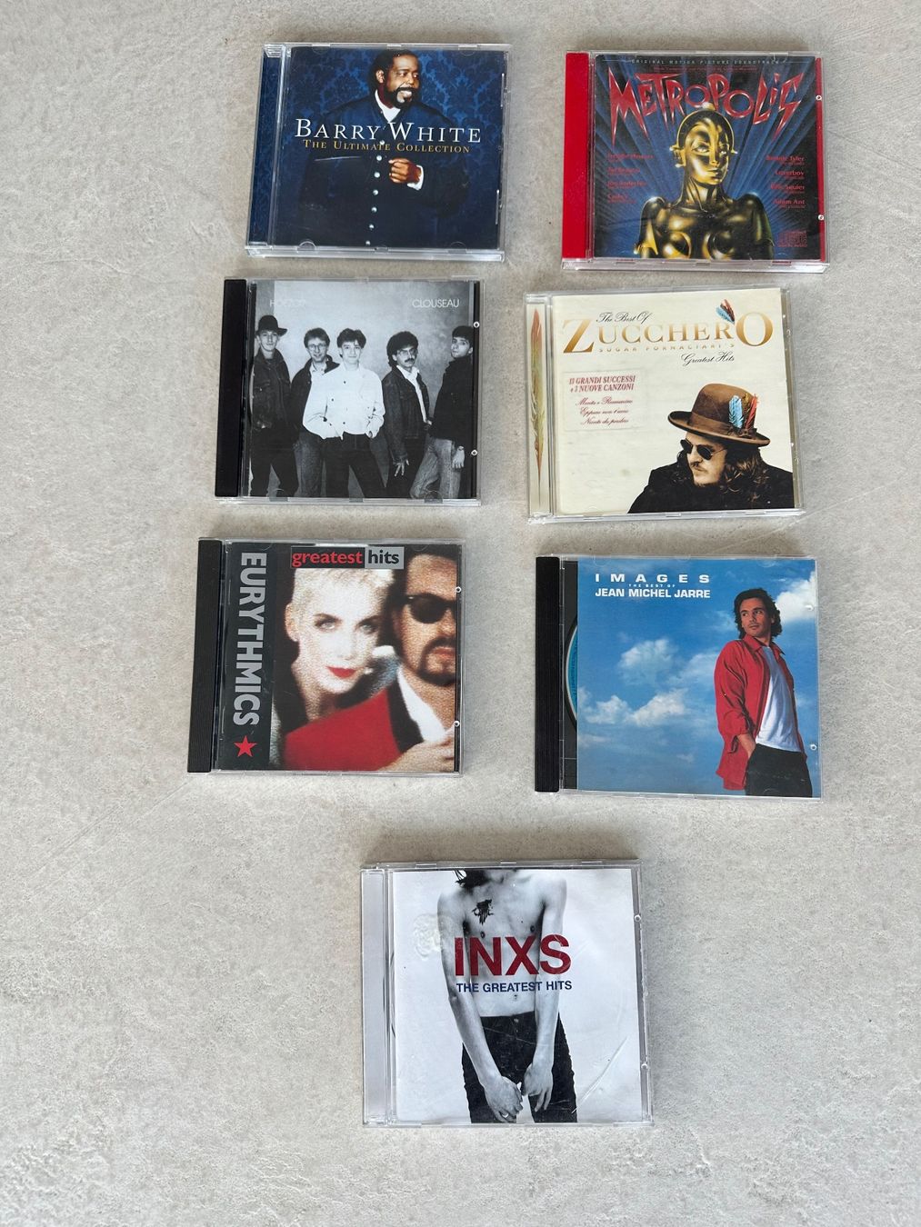 CDs: 7 CDs divers – Gebraucht aus Unterterzen von mor_nv9n
