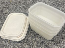 Set, 5 Stück Töperware, ideal für unterwegs, Neuwertig!