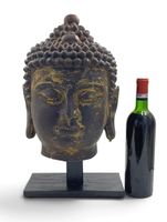 Antiker Buddha Bronze Kopf (13 kg)