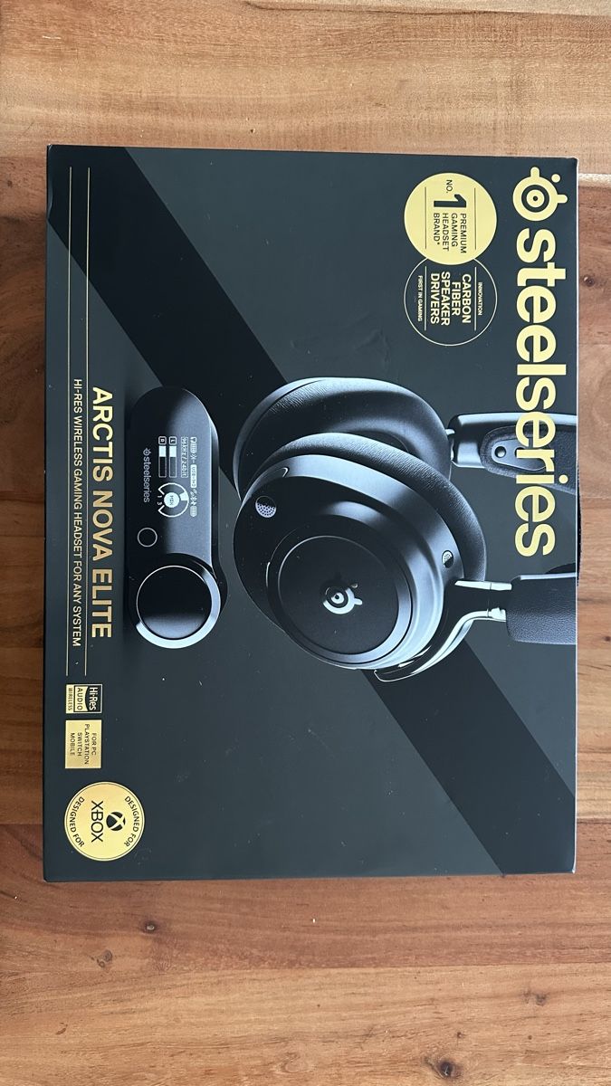 Steelseries Cuffie: Steelseries Arctis Nova Elite OVP Neu – Nuovo e nell'imballaggio originale da Zweidlen venduto da mar_f6dh