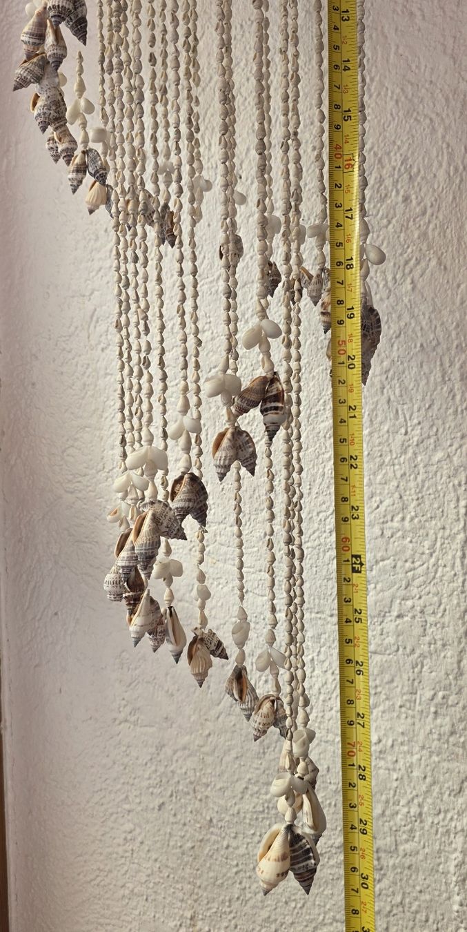 Sonstige Dekorationen & Accessoires: Dekorative Windspiel/Mobile aus Muscheln, Boho Style. – Gebraucht aus Rheinsulz von Gilea 5