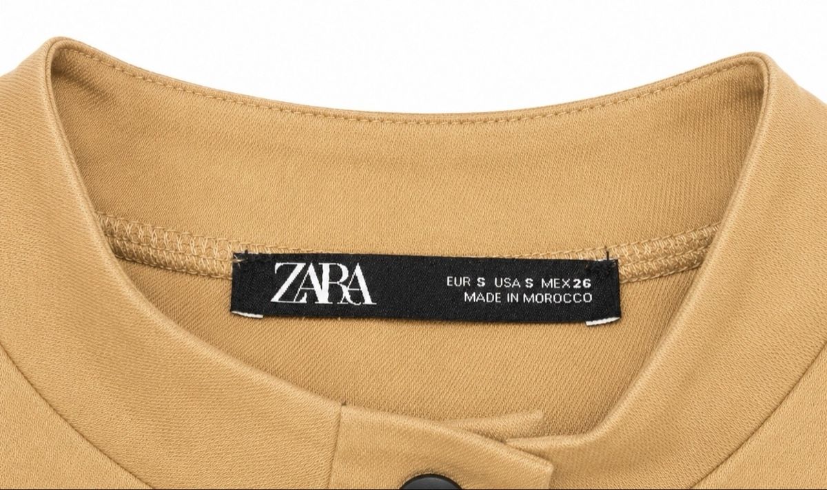 Zara Vestiti: ZARA Kleid Camel Beige S 36 mit Bindegürtel | Midikleid – Nuovo (secondo la descrizione) da Aarberg venduto da LovelyThings_ 4