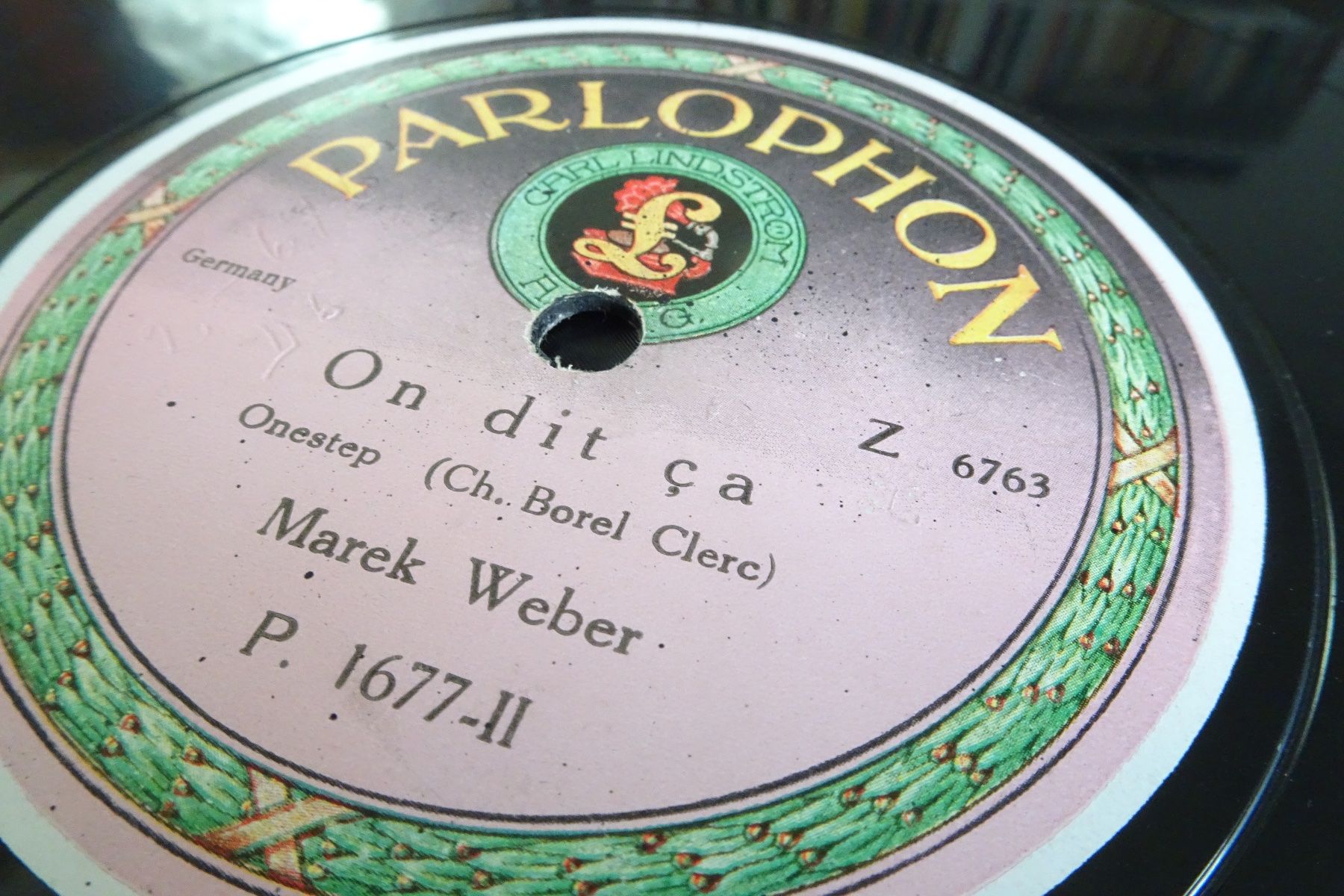 Schallplatten: DISQUES 78 TOURS – Gebraucht aus Lausanne von Leag 5