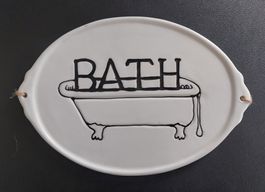 BATH Bad Schild