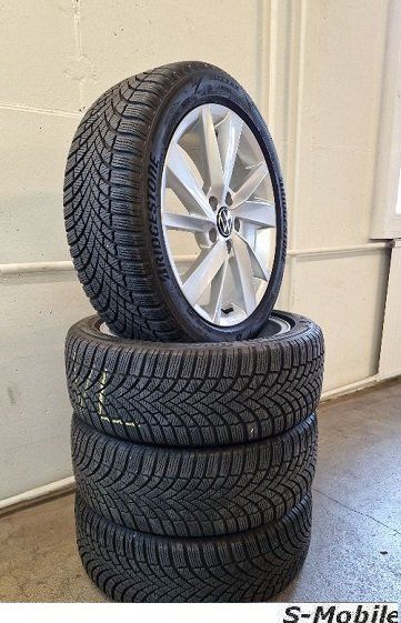 Volkswagen Pneumatici & Ruote complete: VW Golf 8 "Gavia" Original Winterräder 17" – Usato da Schenkon venduto da S-Mobile 1