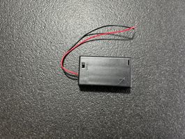 Batteriehalter Batteriebox 3x AAA mit Kabel und Schalter