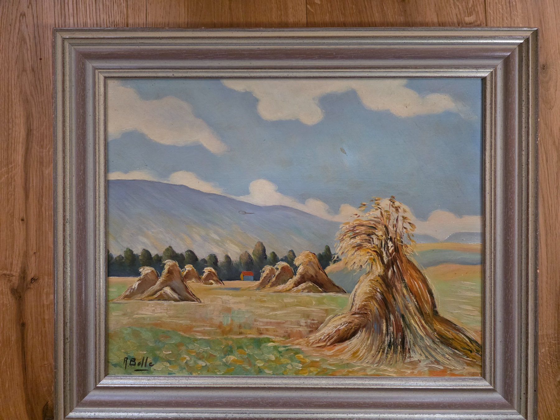Gemälde: Gemälde Bild - signiert R. Bolle 1946 – Gebraucht aus Walterswil BE von Lonitti 2