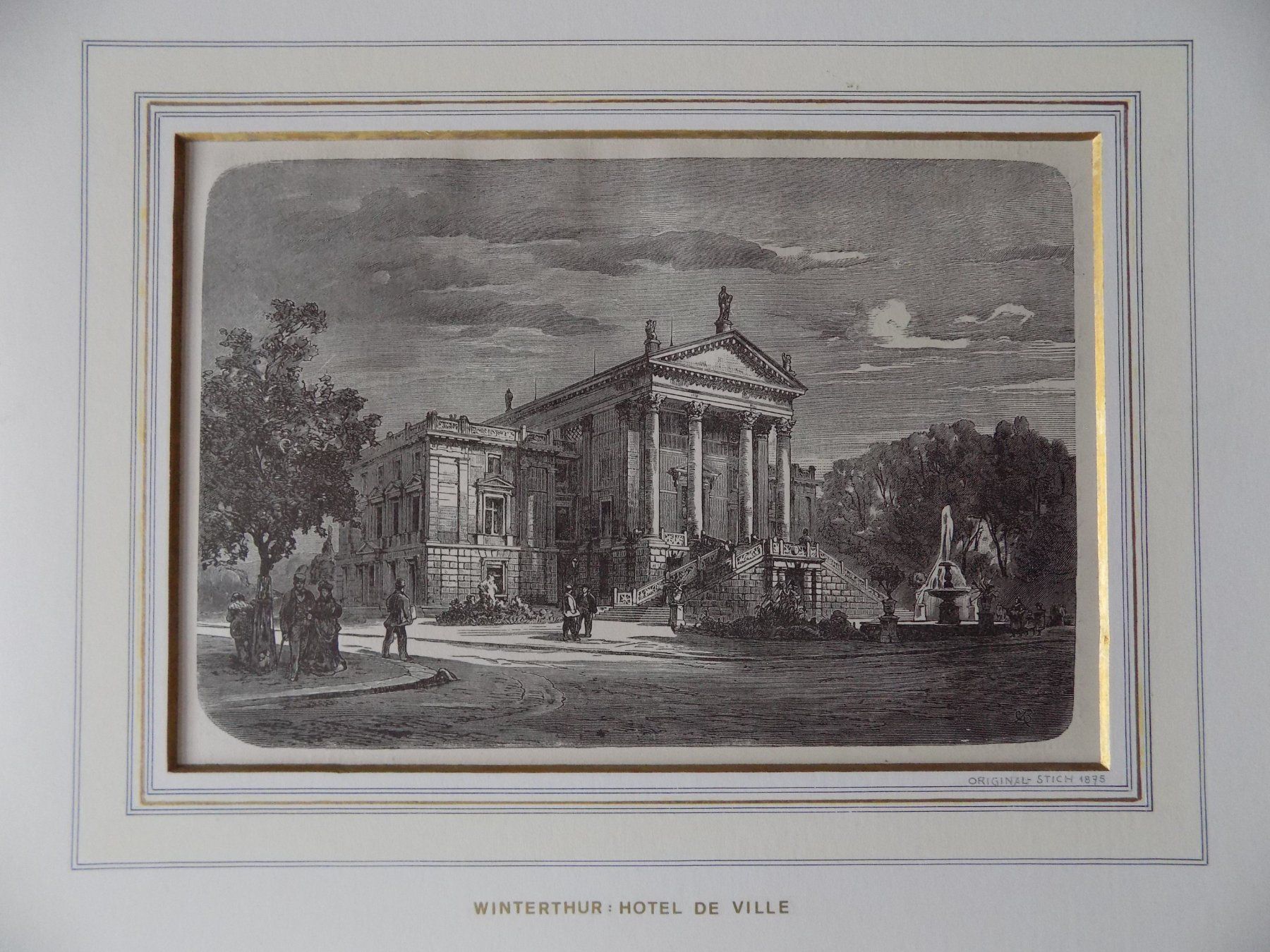 Incisioni: Winterthur Hôtel de ville – Usato da Risch venduto da Rischli15 1