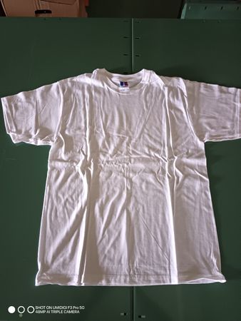 T-Shirt Russell Weiss Grösse S Neu