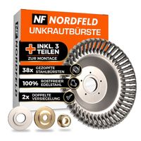 Profi-Unkrautbürste für Freischneider (Ø 25,4 mm)