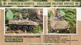 Veicolo Corazzato 8x8 Custom USMC vintage dettagliato