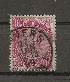 Tutti i francobolli: 1F Rose 1893 – Usato da Sion venduto da PierreP01