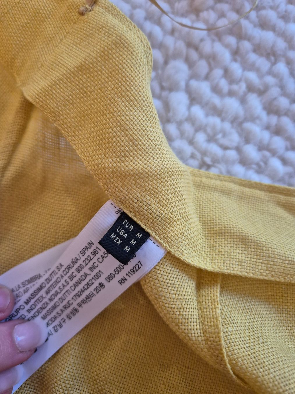 Massimo Dutti Gonne: Massimo Dutti Senfgelber Wickelminirock – Usato da Ittigen venduto da LilyfromSwitzerland 4