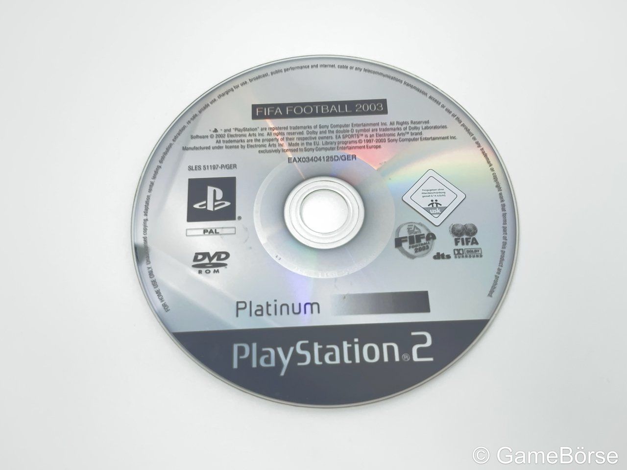 Sony Spiele: PS2 FIFA Football 2003 – Gebraucht aus Stettfurt von GameBoerse 2