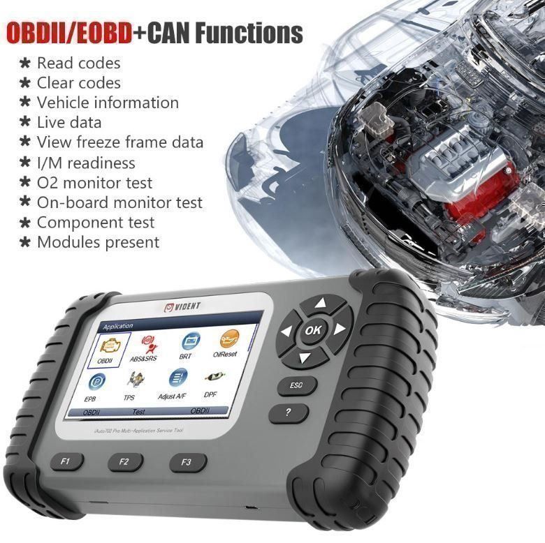 Misurare: VIDENT Auto 7O2Pro Universal OBD Service – Usato da Chur venduto da P0WER 2