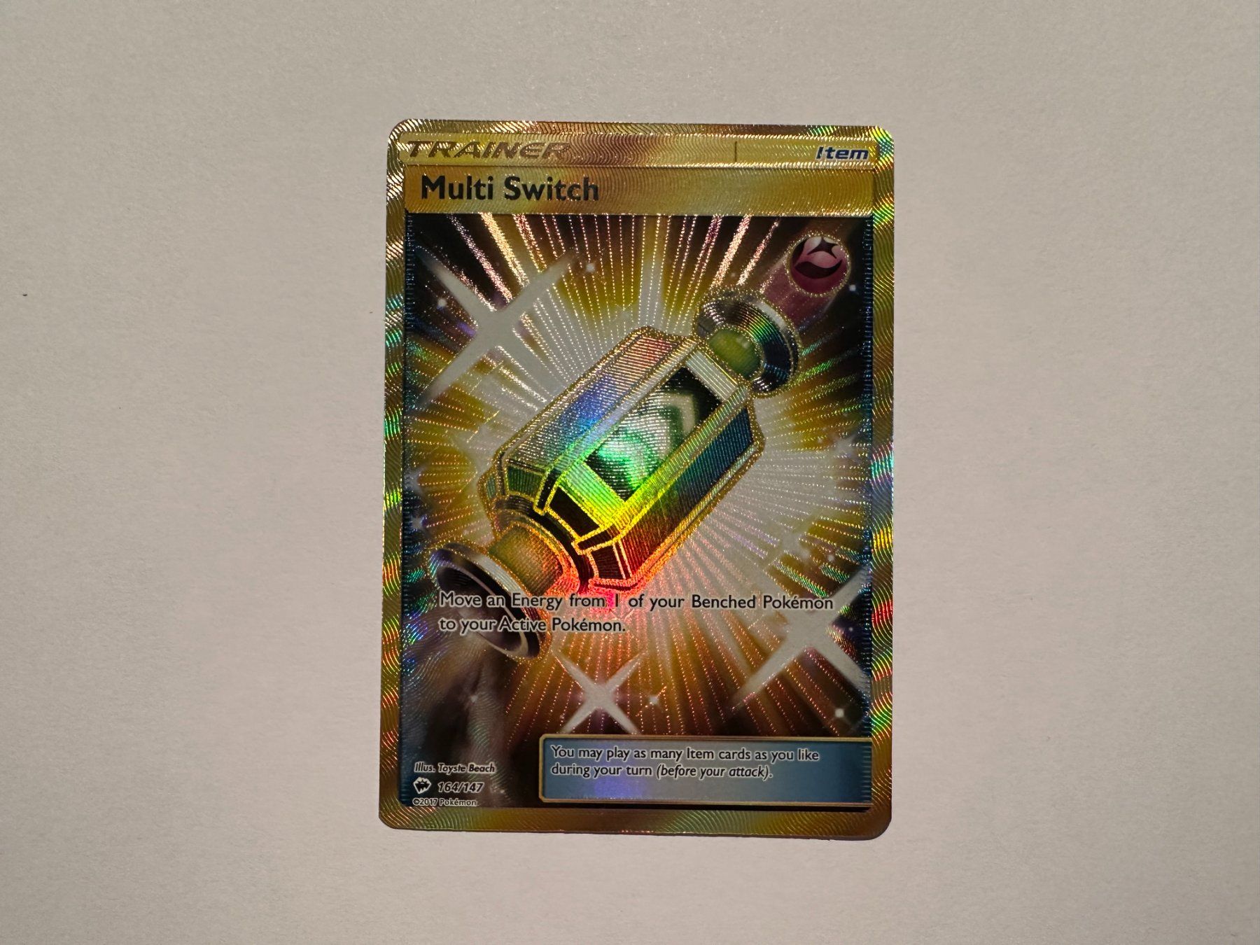 Pokémon Carte collezionabili: Multi Switch Secret Rare Goldkarte EN – Nuovo (secondo la descrizione) da Hagendorn venduto da Pokecollectorch 1