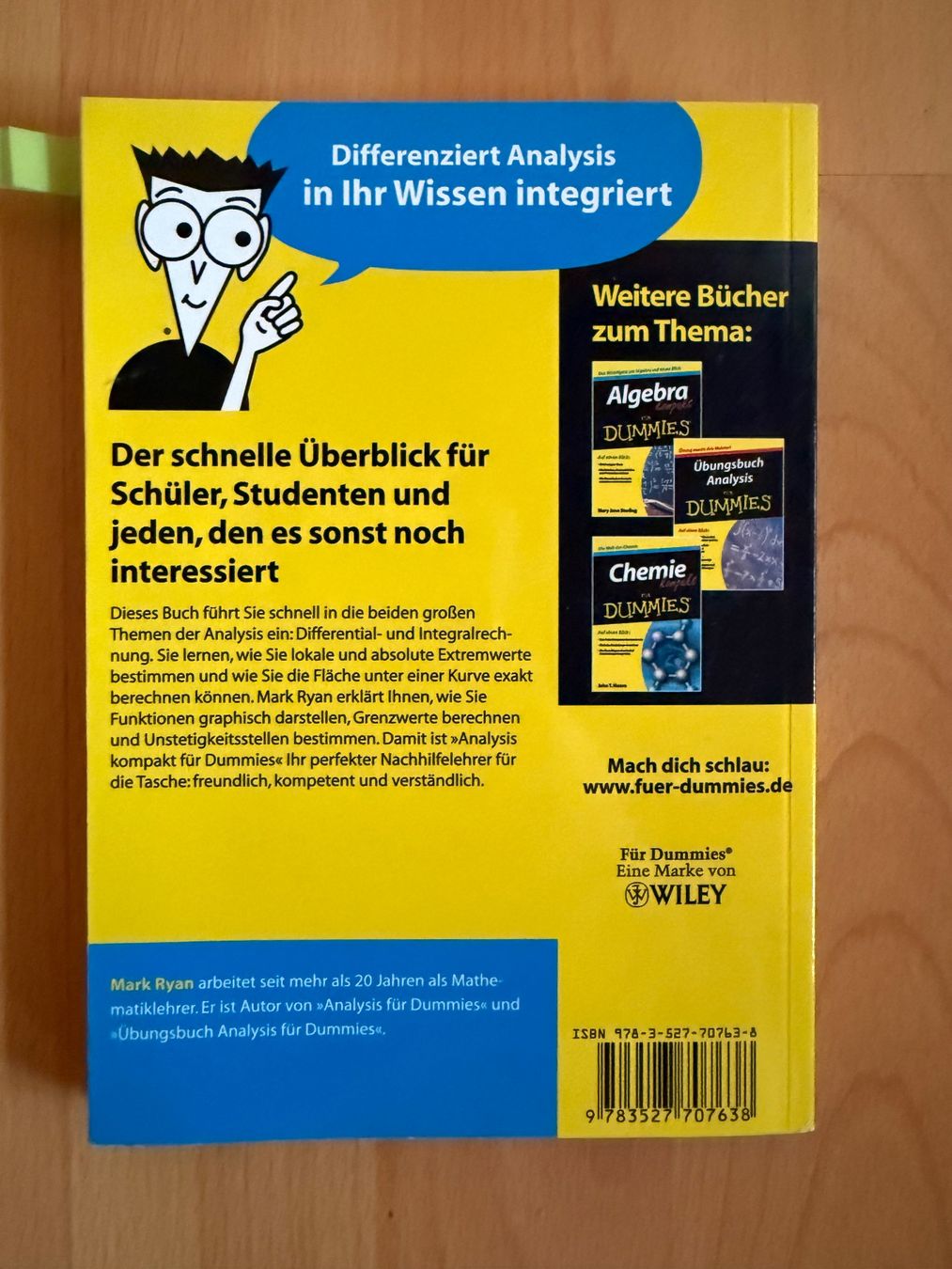Bücher: Analysis für Dummies – Gebraucht aus Pfäffikon ZH von mar_69jp 1