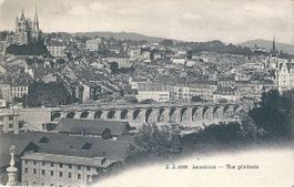 LAUSANNE - Vue générale