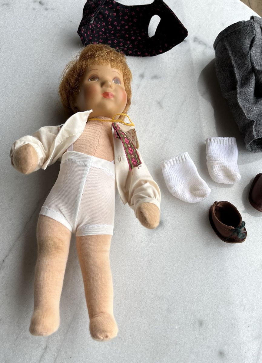 Käthe Kruse Bambole: Poupée Käthe Kruse Vintage – Usato da La Tour-de-Peilz venduto da Pansy02 7