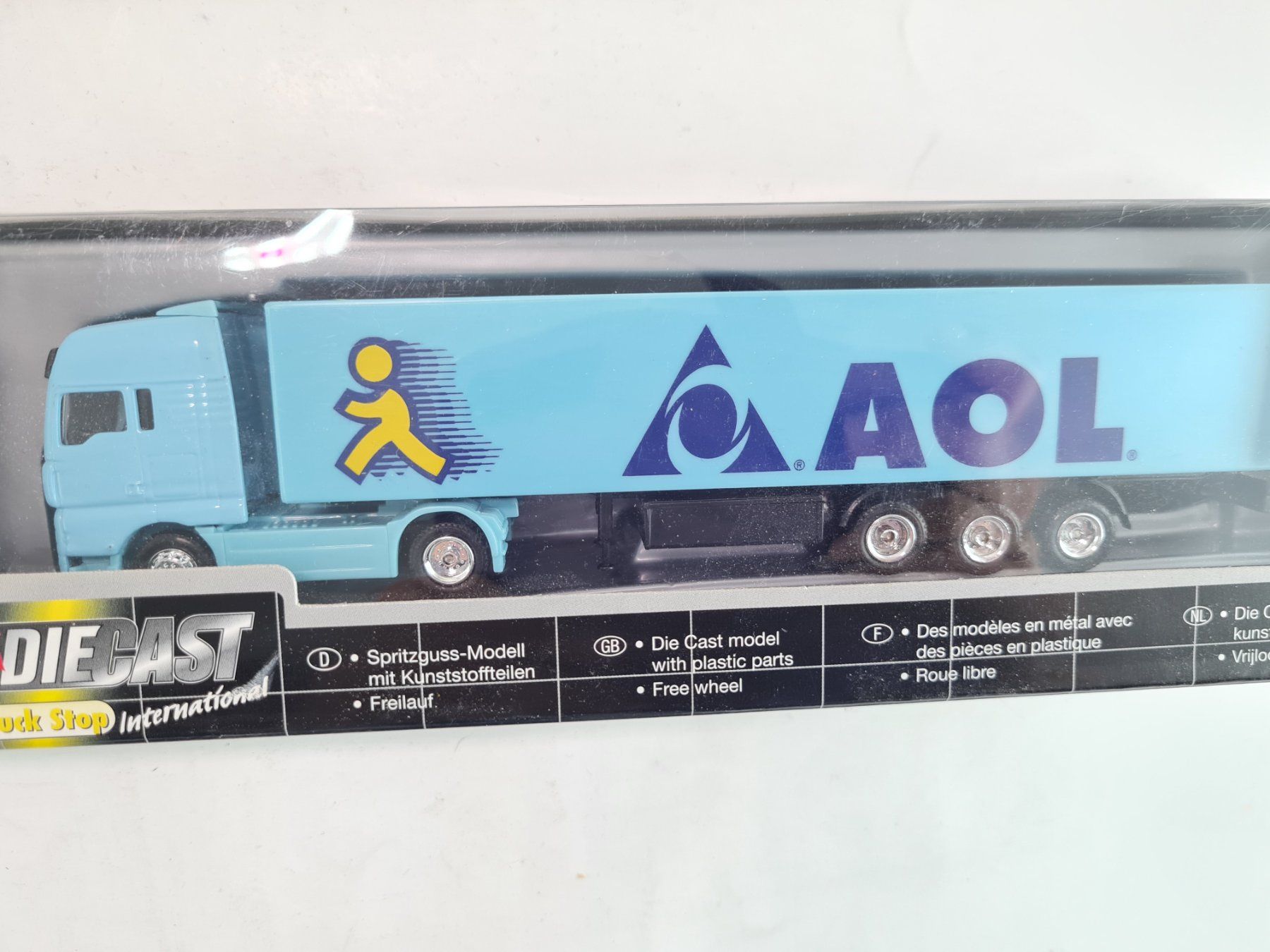 Kit di modellismo & Modellini statici: Die Cast LKW AOL Sattelschlepper H0 1:87 – Nuovo (secondo la descrizione) da Blumenstein venduto da Funicorn 1