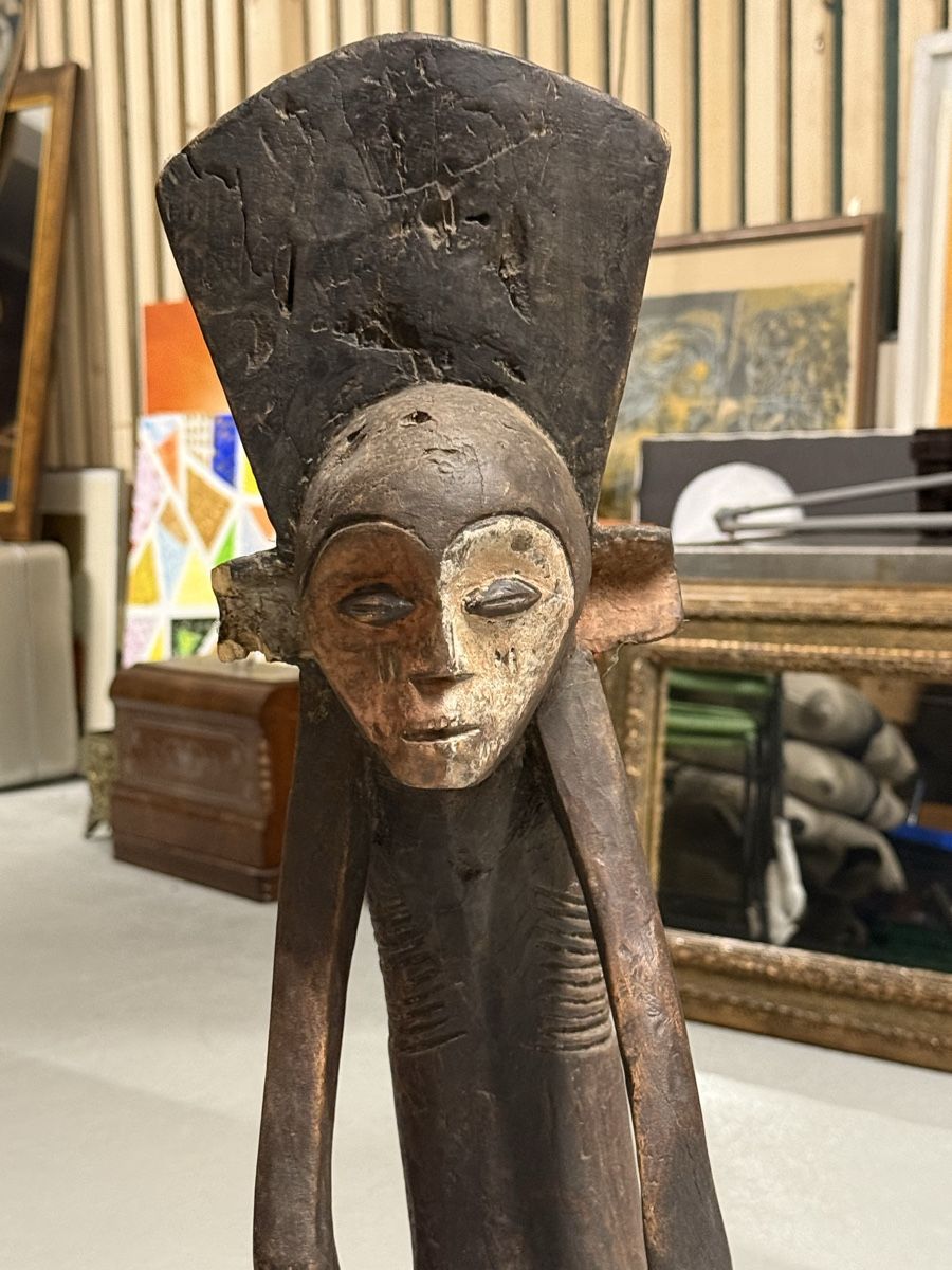 Xilografie: Afrikanische Holzfigur, – Usato da Aarburg venduto da Yula24 1