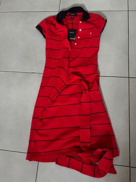 Gant Vestiti: Gant - Rotes süsses Kleid Gr 34/36 – Nuovo e nell'imballaggio originale da Neerach venduto da romiping 2