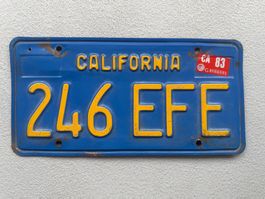 🇺🇸🇺🇸 USA CALIFORNIA Nummernschild # KLASSIKER 🇺🇸🇺🇸