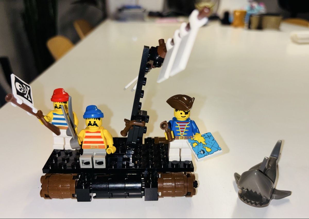 Lego Kit di costruzioni: Lego 6257 complet raft 1989 – Usato da Müntschemier venduto da Dukebloood 1