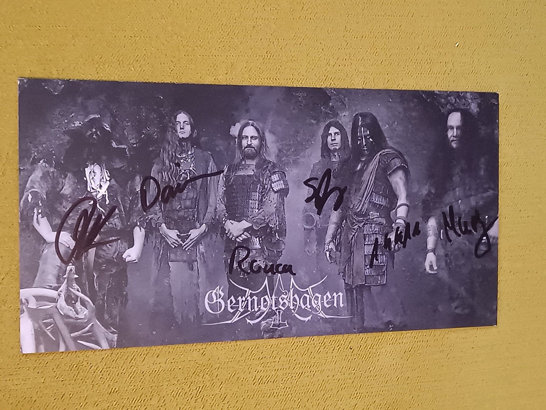 Autographes: Gernotshagen - handsigniert – D'occasion à Menziken par Autogramme