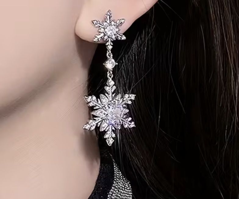 Boucles d'oreille: Glitzernden Sternen Ohrringe – Neuf avec emballage d'origine à Saanen par SoniaMichaela 1