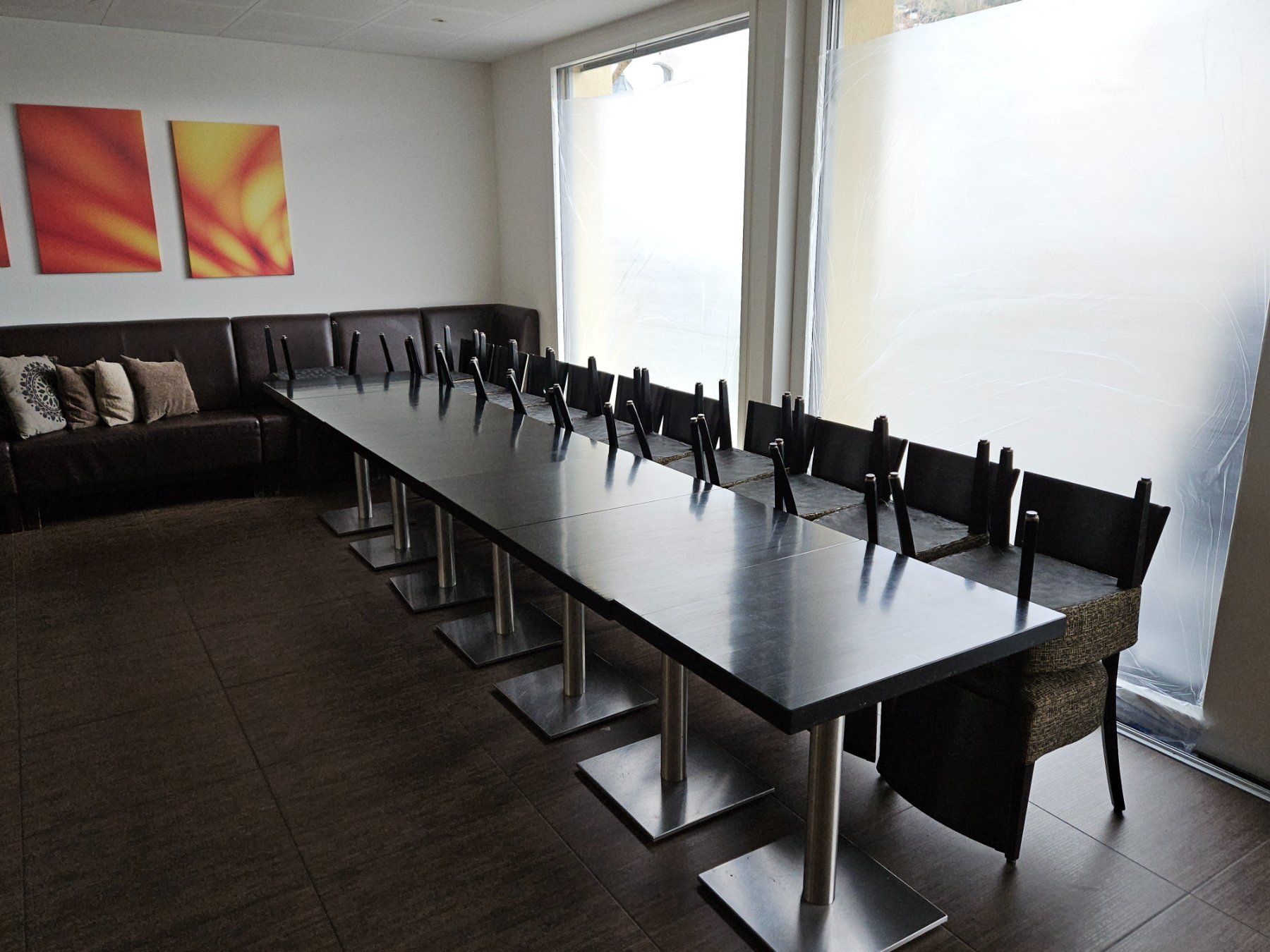 Tables: Schwarze Bistro-Tische Gastro – D'occasion à Morschach par Hanswi 2