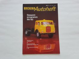 Brekina Autoheft, Gesamtprogramm 1989/1990, Büssing, Magirus