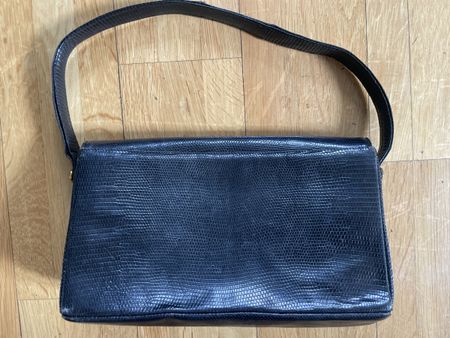 Vintage Handtasche aus Krokodilleder
