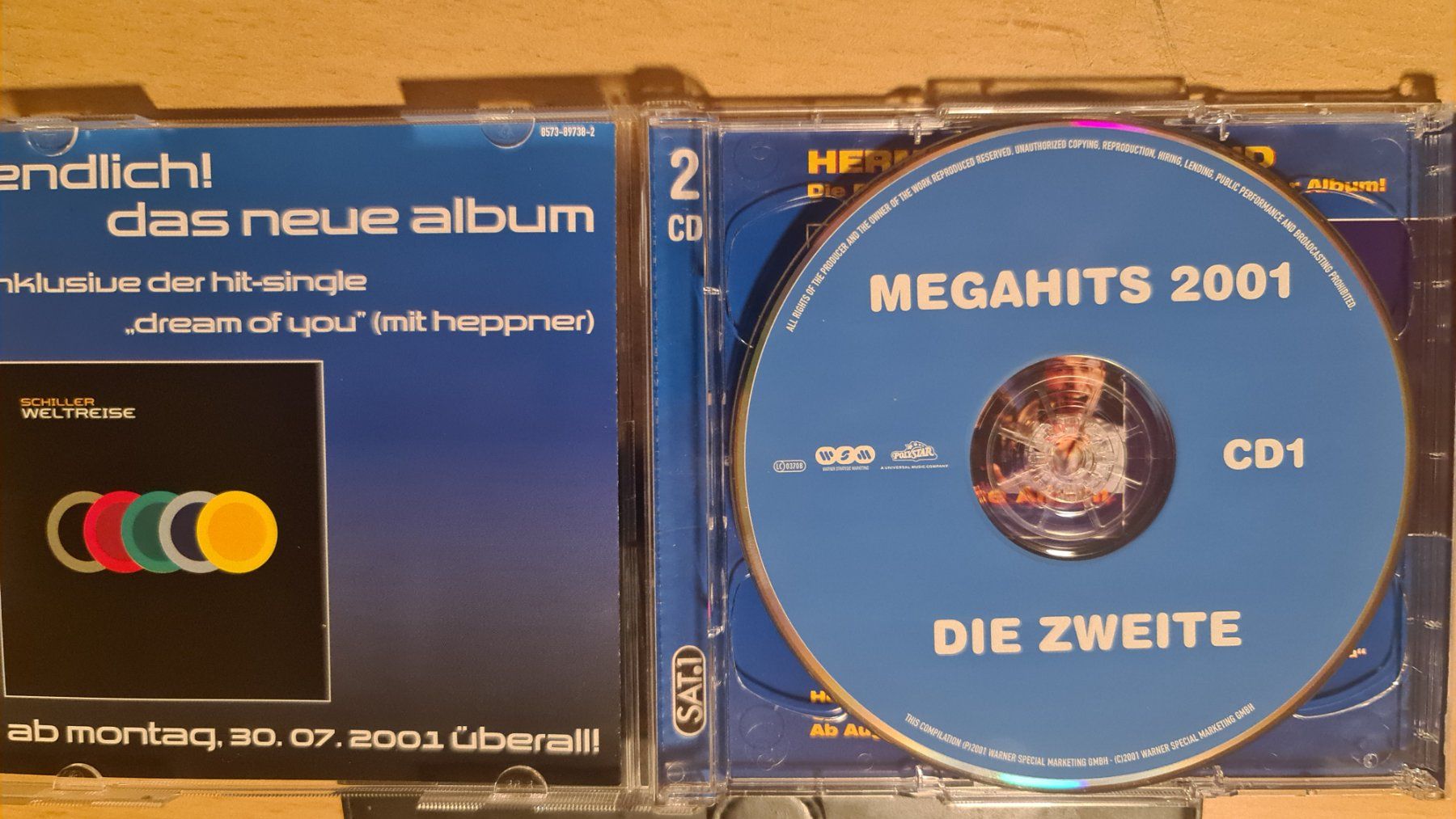 CD: MegaHits 2001 Die Zweite - Doppel CD – Usato da Dintikon venduto da Vexi 1