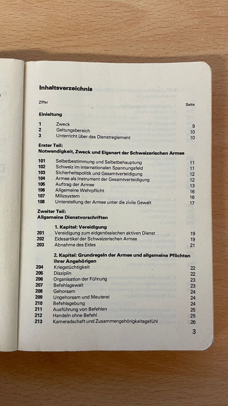 Libri: DR Dienstreglement Schweizer Armee VA 80 - 1980 – Usato da Glattfelden venduto da cybermaxx 1
